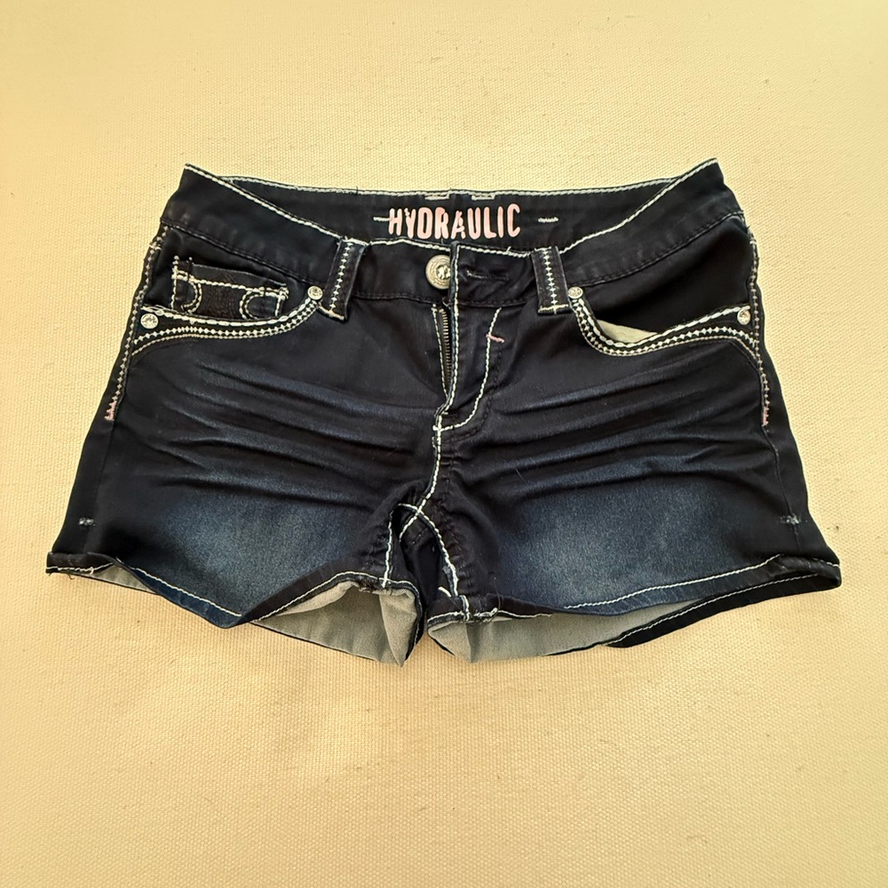 Hydraulic Women's Dark Blue Jean Shorts